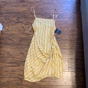Forever 21 yellow/cream dress
